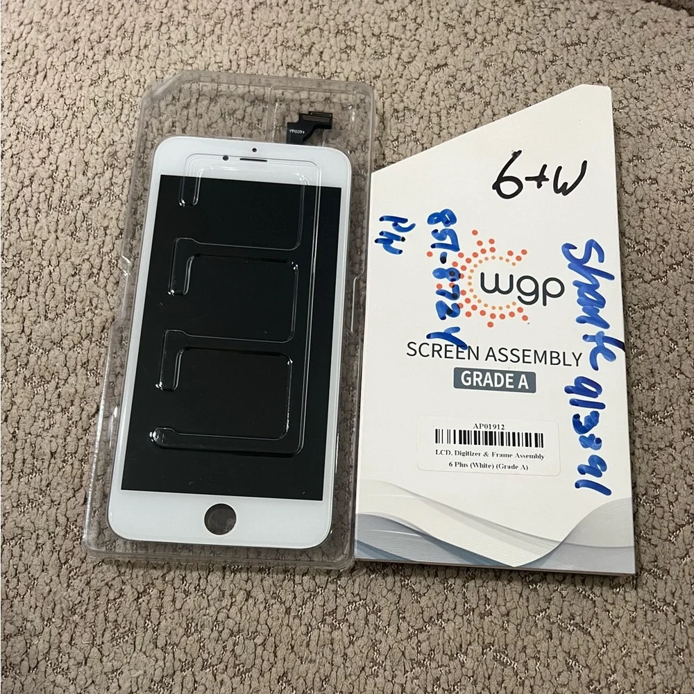 iPhone 6 Plus LCD Screen Replacement (Grade A) (White